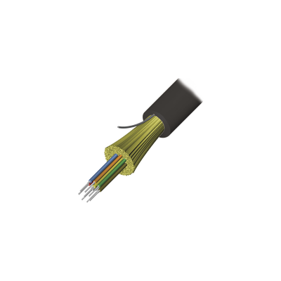 Imagen de Cable de Fibra Óptica de 6 hilos, Interior/Exterior, Tight Buffer, No Conductiva (Dielectrica), Plenum, Monomodo OS2, 1 Metro