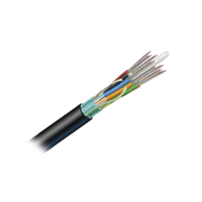 Imagen de Cable de Fibra Óptica de 12 hilos, OSP (Planta Externa), No Armada, Gel, MDPE (Polietileno de media densidad), Monomodo OS2, 1 Metro