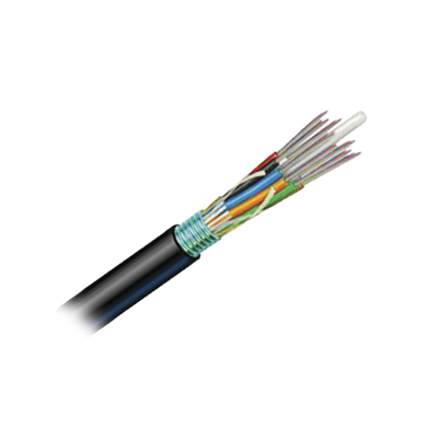 Imagen de Cable de Fibra Óptica 6 hilos, OSP (Planta Externa), Armada, Gel, HDPE (Polietileno de alta densidad), Multimodo OM3 50/125 Optimizada, 1 Metro