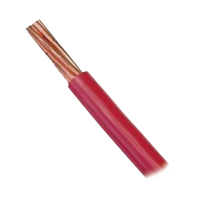 Imagen de Cable 10 awg  color rojo,Conductor de cobre suave cableado. Aislamiento de PVC, auto extinguible. (Venta por Metro)