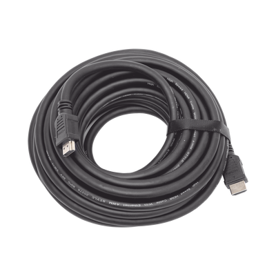 Imagen de Cable HDMI de 10 Metros (High Speed) / Resolución 4K / Soporta Canal de Retorno de Audio (ARC) / Soporta 3D / Blindado para Reducir Interferencia / Chapado en Oro / Alta Resistencia y Durabilidad.