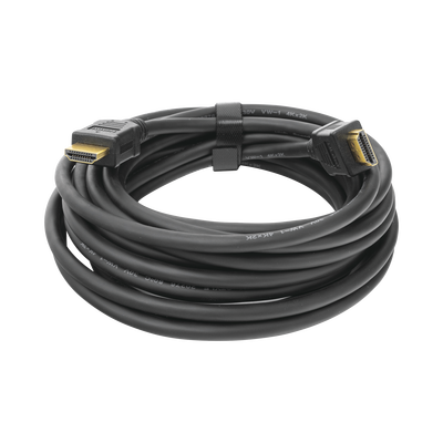 Imagen de Cable HDMI de 5 Metros (High Speed) / Resolución 4K / Soporta Canal de Retorno de Audio (ARC)/ Soporta 3D / Blindado para Reducir Interferencia / Chapado en Oro / Alta Resistencia y Durabilidad.