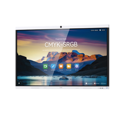 Imagen de HUAWEI IdeaHub B3, Pantalla interactiva para Colaboración Inteligente, 86", 4K UHD, Harmony, Wi-Fi 6, Seguimiento de Voz, BYOM, Administración desde la Nube Gratis, blanco Jade