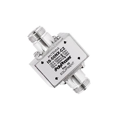 Imagen de Protector Coaxial RF de CD Para 125 - 1000 MHz Con Ceja lateral y Conectores N Hembra en Ambos Lados, 50 Ω