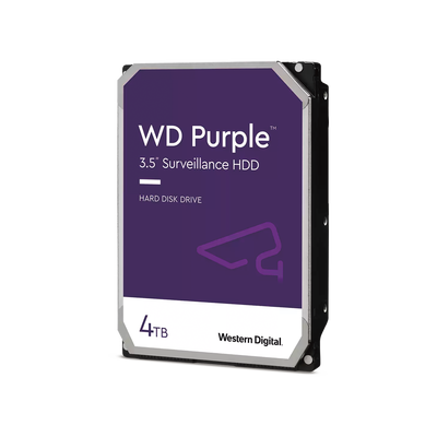 Imagen de Disco Duro PURPLE de 4TB / 3 AÑOS DE GARANTÍA / Para Videovigilancia