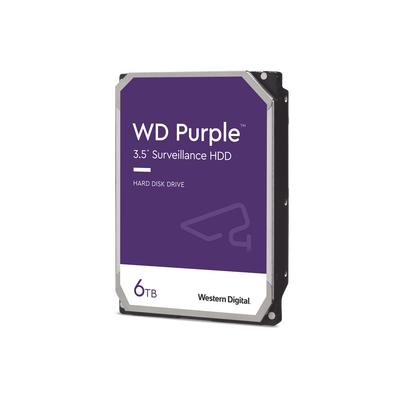 Imagen de Disco Duro PURPLE de 6TB / 3 AÑOS DE GARANTÍA / Para Videovigilancia