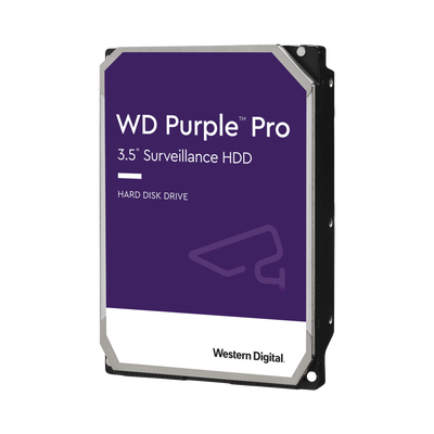 Imagen de Disco Duro Purple Pro de 10 TB / 7200 RPM / Optimizado para Soluciones de Videovigilancia con Analiticos (Meta Data) / Uso 24-7 / 5 Años de Garantia