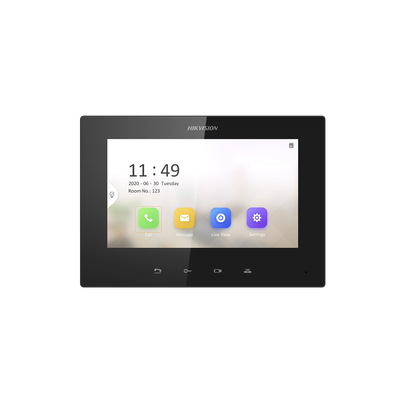 Imagen de Monitor IP Lite TOUCH 7" para Videoportero IP / Vídeo en Vivo / PoE Estándar / Apertura Remota / Llamada Entre Monitores / Audio de dos vías