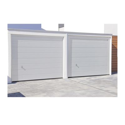 Imagen de Sección para puerta de Garage / Lisa / Color blanco / Para GARAGE188 / Estilo Americana.