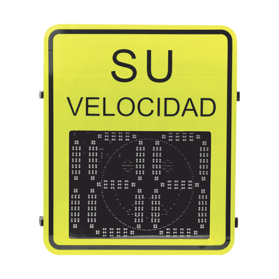 Imagen de Radar Medidor de Velocidad de 3 Dígitos / Doble salida de Relevador / Tarjeta Micro SD / Puerto de red TCP IP / Detección de Exceso de Velocidad / Integración  con Cámara.