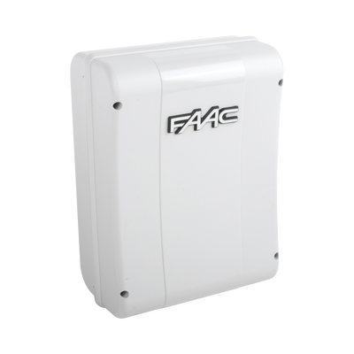 Imagen de Cuadro de mando FAAC E024S para operadores abatibles  FAAC S418 y FAAC 770N