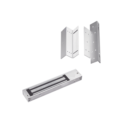 Imagen de Kit para control de acceso incluye Chapa magnética de 600Lbs / Montajes L y Z