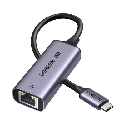 Imagen de Adaptador USB-C 3.1 GEN1 a Ethernet 2.5G | Thunderbolt 4/3 | Chip de Última Generación RTL8156BG | Caja de Aluminio |  Diseño Reforzado | Indicadores Led | Compacto y Portátil.