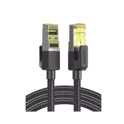 Imagen de Cable Ethernet Cat7 CLASSâ… F/FTP Redondo con Malla de Nylon 5 Metros