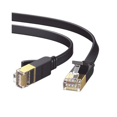 Imagen de Cable Ethernet Plano Cat7 U/FTP 10 Gigabit 600MHz 2m