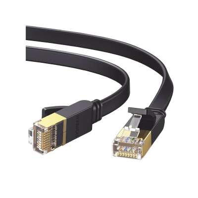 Imagen de Cable Ethernet Plano Cat7 U/FTP 10 Gigabit 600MHz 3m