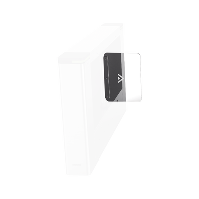 Imagen de Aleta de Acrílico para formar  carriles de 90 cms en torniquetes Hikvision Series DS-K3B501 y DS-K3B601