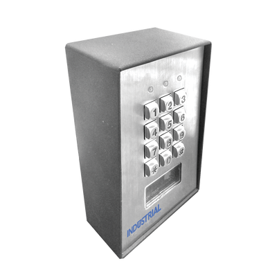 Imagen de Teclado Exterior/Interior Antivandálico, 3 Relevadores, Salida Wiegand, 1200 Usuarios, Lector de Proximidad