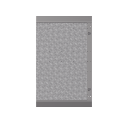 Imagen de Base ADICIONAL para Torniquetes de la Serie DSK3B961 / Añade 1 Carril de 90 cms / Requiere DS-K3B961TX-BASE900-S