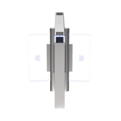 Imagen de Torniquete Swing Central PREMIUM para Ampliar Carriles / Iluminación LED / Carril de 90 cms / Requiere Torniquetes Izquierdo y Derecho