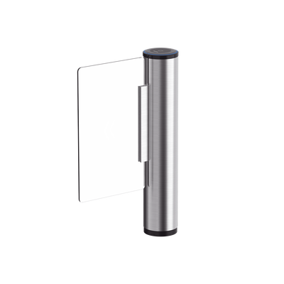 Imagen de Puerta de Cortesia con Aleta de Acrílico (No incluida) de Alto Impacto / 90 cms ancho del carril / 6 MCBF / Acero Inoxidable SUS304 / Requiere aleta modelo DS-K3BC430LX-DP90/1