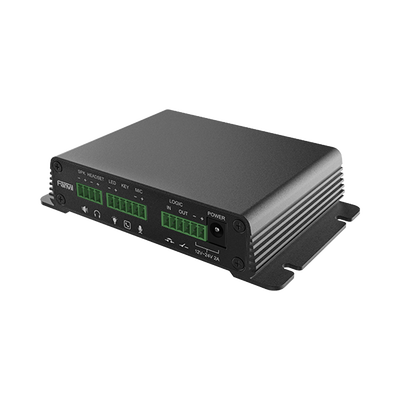 Imagen de Gateway para Voceo, Paging y Video / Soporte 1 Cámara / Amplificador integrado de hasta 30 W