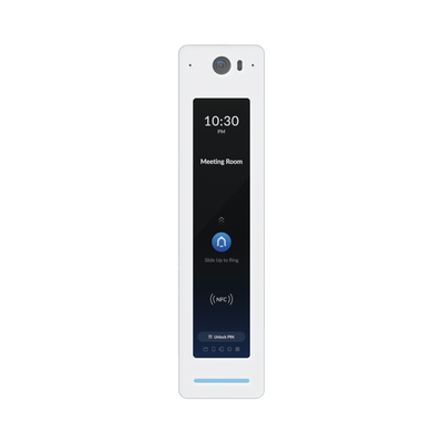 Imagen de Lector UniFi Access G2 Pro, para tarjetas NFC, pantalla táctil, cámara y audio 2 vias (Requiere Hub UniFi)