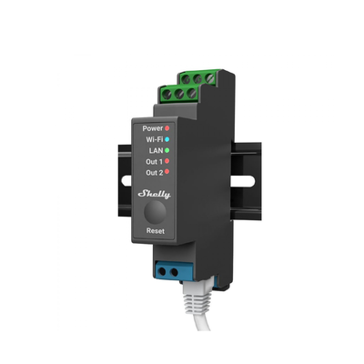 Imagen de Relevador / Interruptor WIFI/ Industrial y residencial inteligente / Hasta 16A / Soporta Google /Alexa / Nube P2P y control Local / 2 canales y puerto ethernet