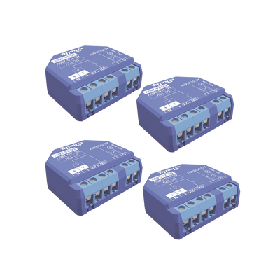 Imagen de Kit de 4 / Relevador inalámbrico inteligente 16A, 110-230 V, compatible con asistente de voz Alexa, Google Home