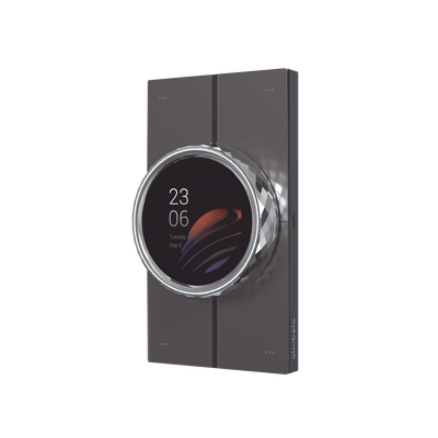 Imagen de Mini pantalla táctil Hub controlador integrable con sistemas de automatización compatible con múltiples marcas, una entrada de iluminación, 4 botones para escenas. Conexión Wifi