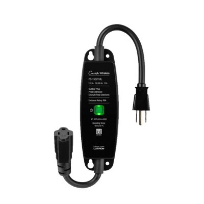 Imagen de (Caseta Wireless) PlugIn Interruptor On/Off para uso en exterior intemperie IP66, inalámbrico. 15A /120V