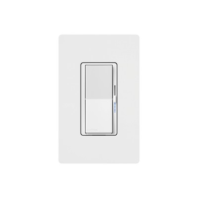 Imagen de (Caseta Wireless) DIVA Atenuador de pared. Aumenta/Disminuye Intensidad de Iluminación.  No requiere cable neutro. 150W LED / 600W INC/HAL