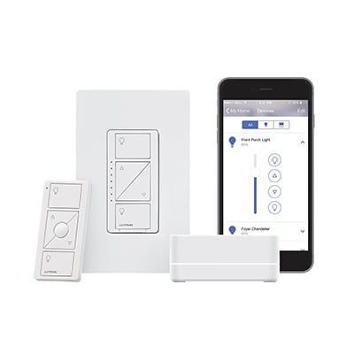 Imagen de (Caseta Wireless) Kit Hub PRO controlador, atenuador, control remoto y tapa.