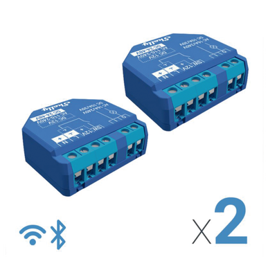 Imagen de Relevador inalámbrico (par 2 piezas en la caja) inteligente 16A, 110-230 V, compatible con asistente de voz Alexa, Google Home