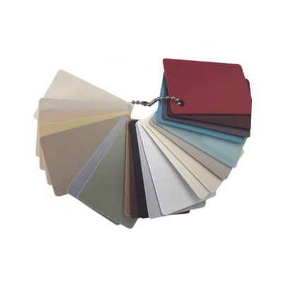 Imagen de Muestrario, de colores con acabados Satin para los atenuadores, teclados, interruptores y accesorios LUTRON.