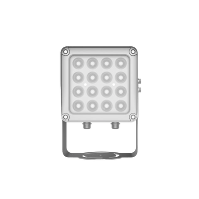 Imagen de Lampara IR de Luz Continua / 16 Lámparas LED / Distancia Efectiva 16 a 25 metros / Cobertura 40° / Exterior IP66