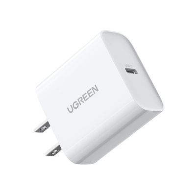 Imagen de Cargador USB-C de 20W | 1 USB-C de Carga Rápida | QC4.0+ | PD3.0 | PPS | BC1.2| Carga Inteligente | Chip PWM | Múltiple Protección | Mayor Eficiencia Energética | Tamaño Compacto | Carcasa Ignifuga | Color Blanco.