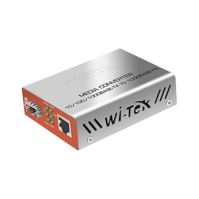 Imagen de Convertidos de medios / 1 puerto RJ45 100/1000 Mbps PoE Out 802.3af/at / 1 SFP 1000Mbps / hasta 25 Km