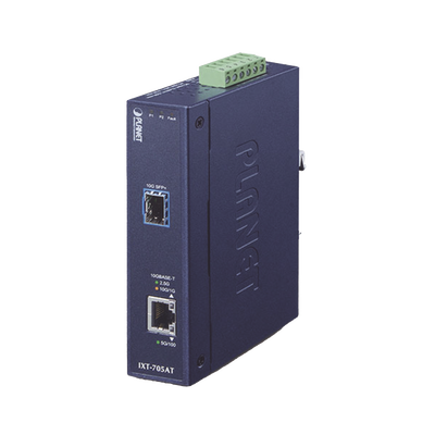 Imagen de Convertidor de Medios Industrial Ethernet RJ45 10G/5G/2.5G/1G/100M a SFP+ 10GBASE-X