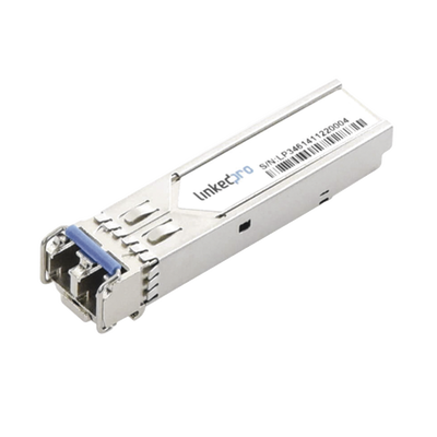 Imagen de Transceptor Óptico Industrial SFP (Mini-Gbic) / Monomodo 1310 nm / 1.25 Gbps / 1000BASE / Conectores LC/UPC Dúplex / DDM / Hasta 5 km