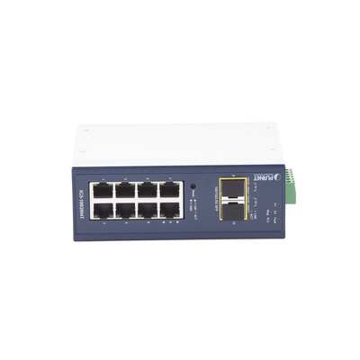Imagen de Switch Industrial Administrable Capa 2, 8 Puertos 10/100/1000T, 2 Puertos SFP 1G / 2.5 G BASE X