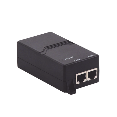 Imagen de Inyector PoE Pasivo 48vcc Gigabit para APs Grandstream hasta 24W GWN7605, GWN7605LR, GWN7615, GWN7630, GWN7630LR, GWN7660, GWN7660LR y GWN7664.