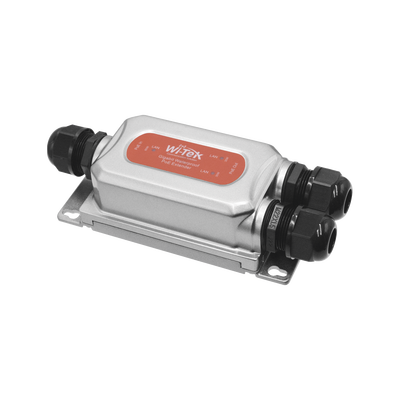 Imagen de Extensor PoE para exterior / Entrada PoE de 60W y 2 salidas PoE de 30W / Protección IP68 / Ideal Para Aplicaciones de CCTV