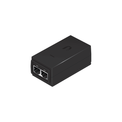Imagen de Adaptador PoE Ubiquiti de 24 VDC, 0.5 A, compatible con airGateway