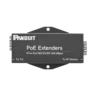 Imagen de Receptor PoE/PoE+ Para Uso con Transmisor POEXTX1, Hasta 610 Metros (2000 ft) con Cable Cat5e o Cat6, 10/100Mbps