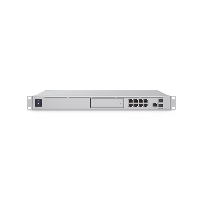 Imagen de UniFi OS Console: Dream Machine Special Edition, 8 puertos LAN RJ45 con POE, 1 LAN SFP+, 1 WAN 2.5G RJ45  y 1 WAN SFP+, 128 GB de memoria interna. Todas las aplicaciones UniFi integradas