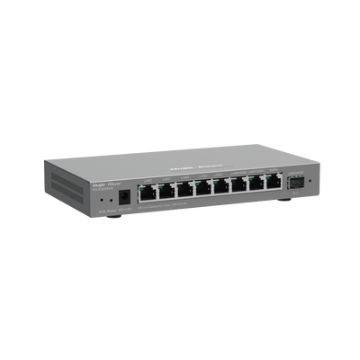 Imagen de Router Balanceador con Función SD-WAN, 8 puertos gigabit y 1 puerto SFP, soporta 4x WAN configurables, hasta 200 clientes.