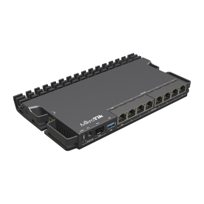 Imagen de RB5009UPr+S+IN 8 puertos PoE in/out, 1 SFP+, Solo RouterOS v7