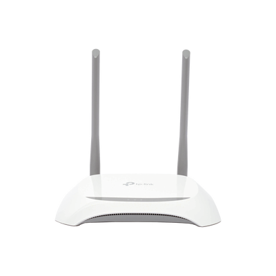 Imagen de Router Inalámbrico WISP, 2.4 GHz, 300 Mbps, 2 antenas externas omnidireccional 5 dBi, 4 Puertos LAN 10/100 Mbps, 1 Puerto WAN 10/100 Mbps, control de ancho de banda