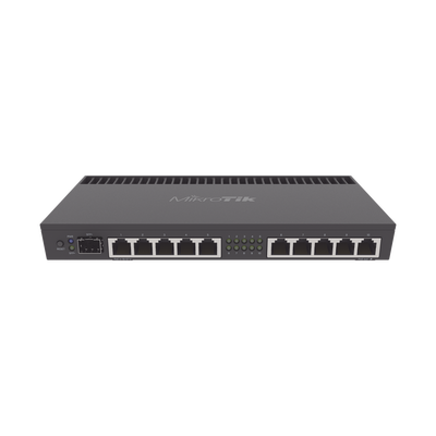 Imagen de (RB4011iGS+RM) RouterBoard, CPU 4 Núcleos, 10 Puertos Gigabit Ethernet, 1 puerto SFP+